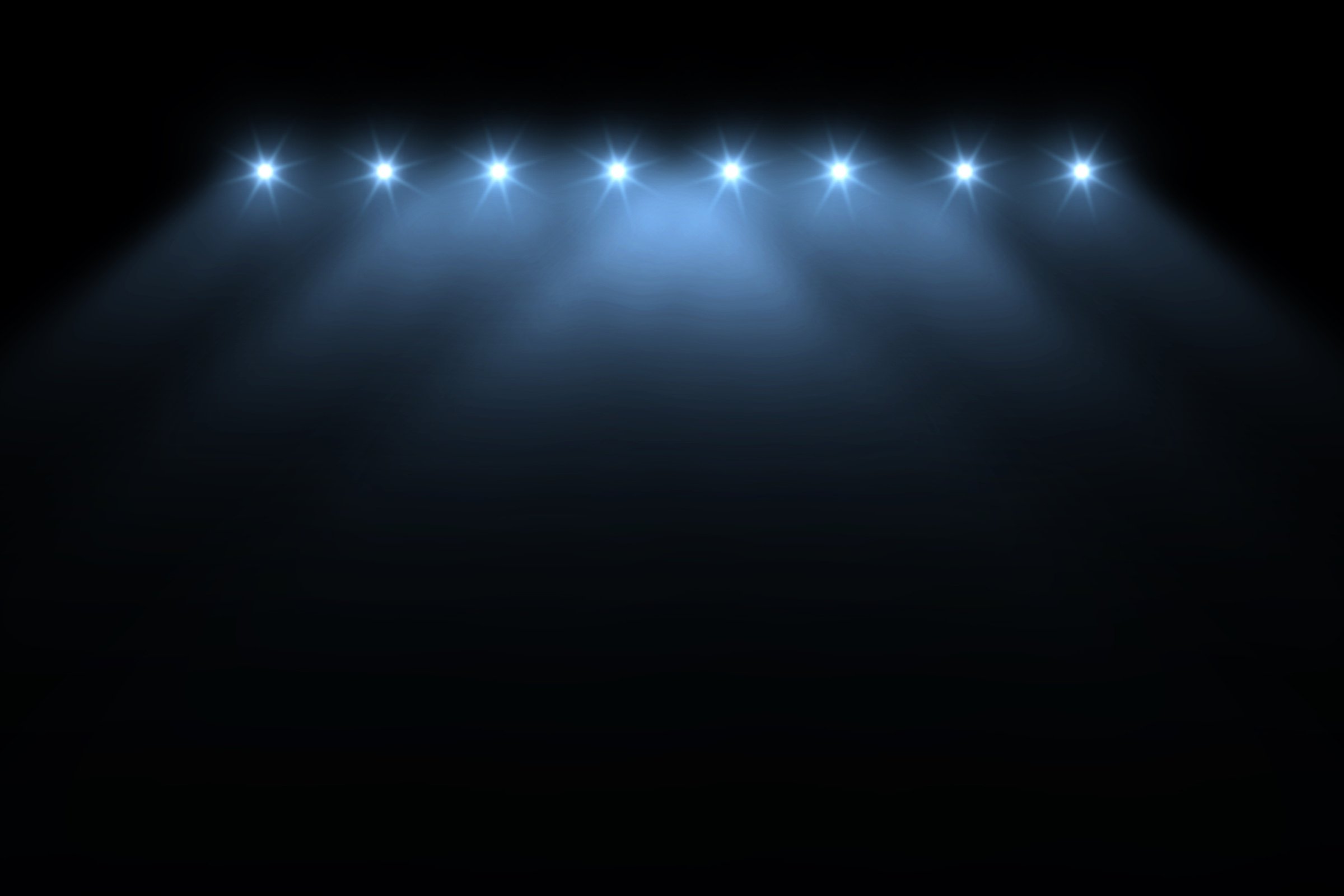 blue spotlight smoke studio entertainment background.